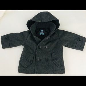 Old Navy Pea Coat Double Breasted Hoodie